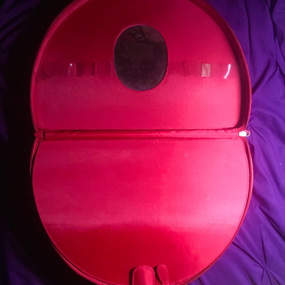 Route 66 Top Handle Travel Makeup Hard Train Case Vintage - Picture 5 of 9